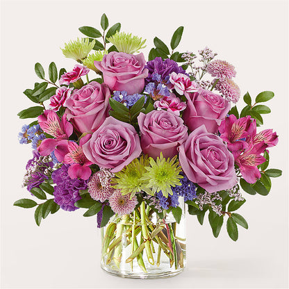 Glass Half Full Bouquet –  Heartfield Florist, Huntsville TX