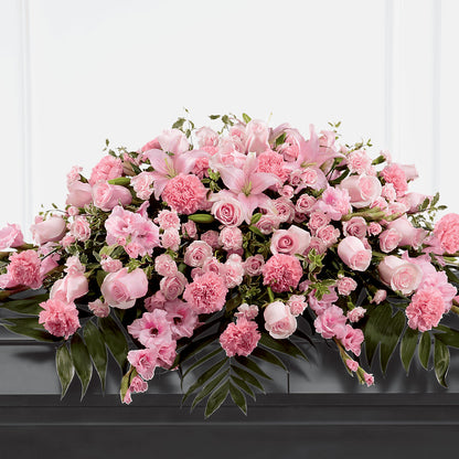 Garden of Comfort Casket Spray (Standard) –  Heartfield Florist, Huntsville TX