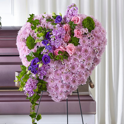 Treasured Love Standing Heart –  Heartfield Florist, Huntsville TX