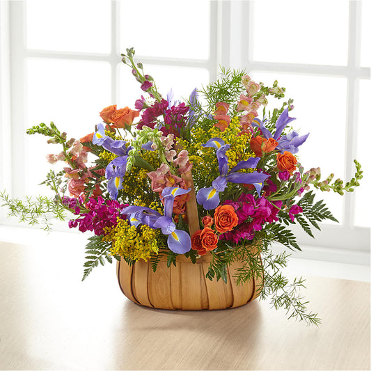 Garden of Life Basket –  Heartfield Florist, Huntsville TX