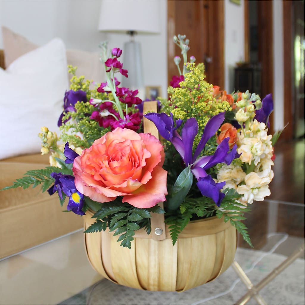 Garden of Life Basket –  Heartfield Florist, Huntsville TX
