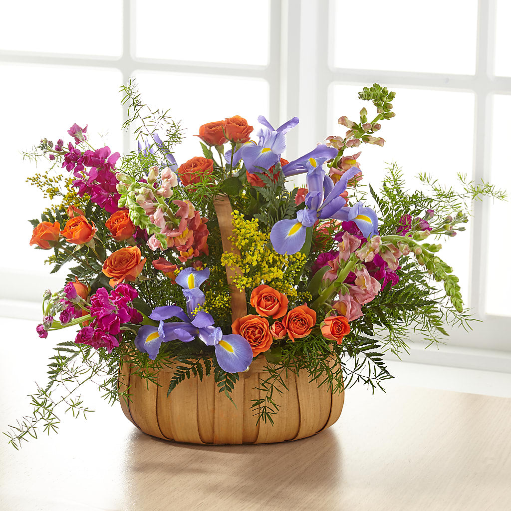Garden of Life Basket –  Heartfield Florist, Huntsville TX