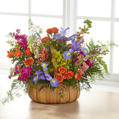 Garden of Life Basket –  Heartfield Florist, Huntsville TX