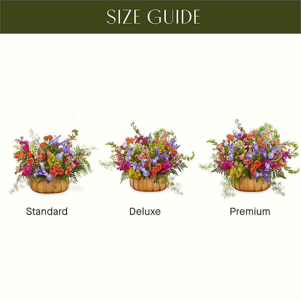 Garden of Life Basket –  Heartfield Florist, Huntsville TX