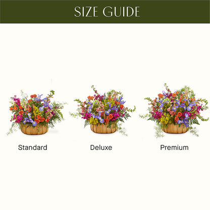 Garden of Life Basket –  Heartfield Florist, Huntsville TX