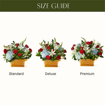 Greater Glory Basket –  Heartfield Florist, Huntsville TX