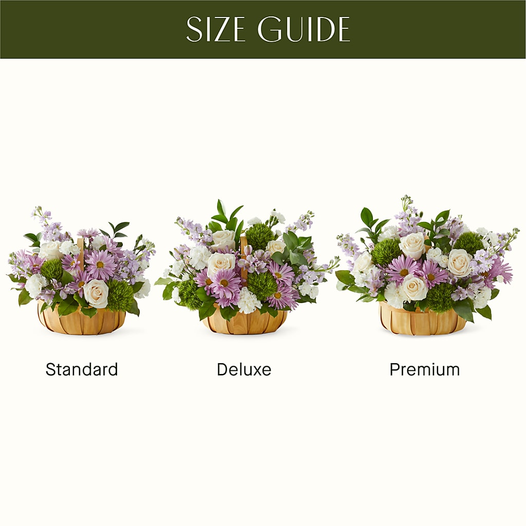 Peace & Love Basket –  Heartfield Florist, Huntsville TX