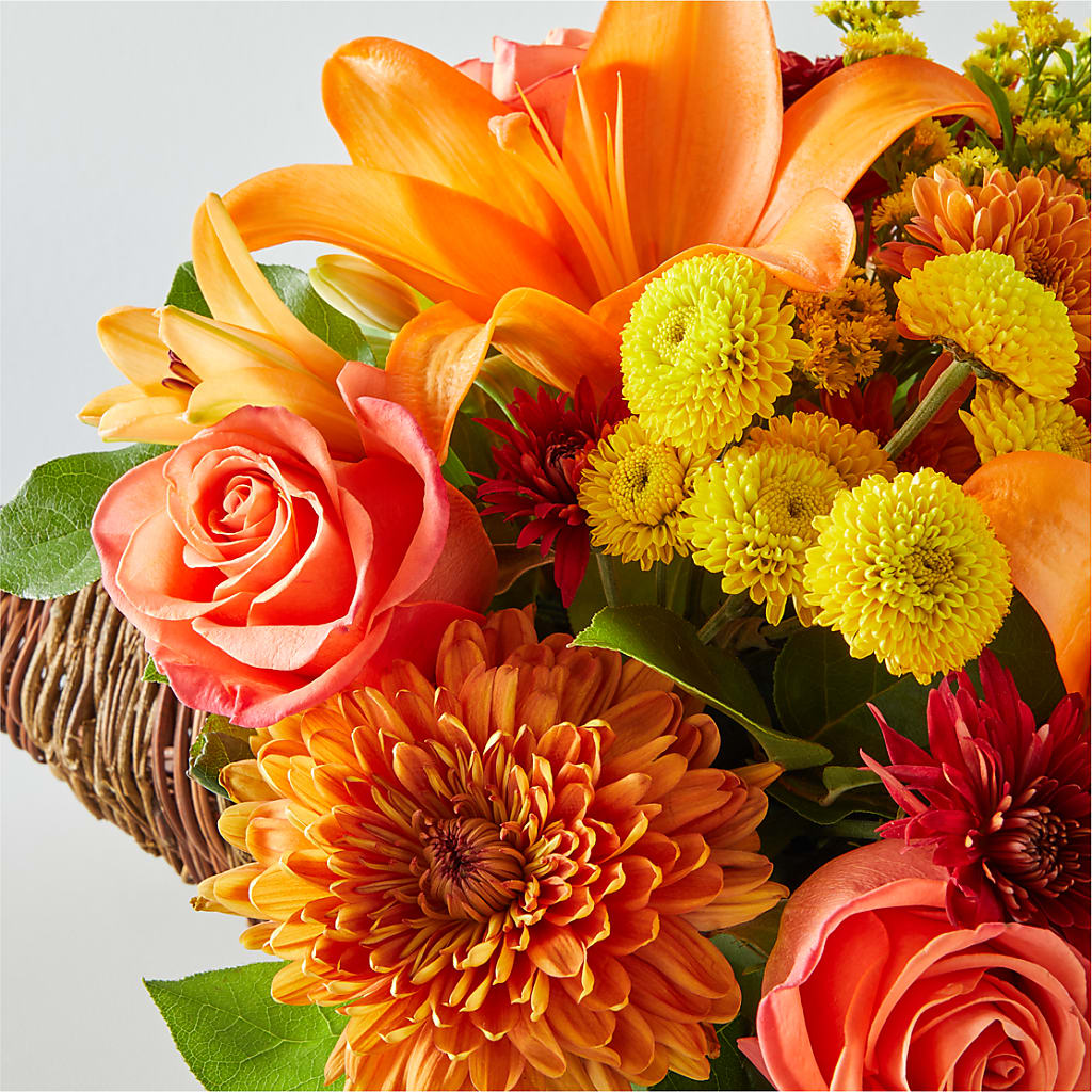 Bouquet of Blessings Cornucopia –  Heartfield Florist, Huntsville TX