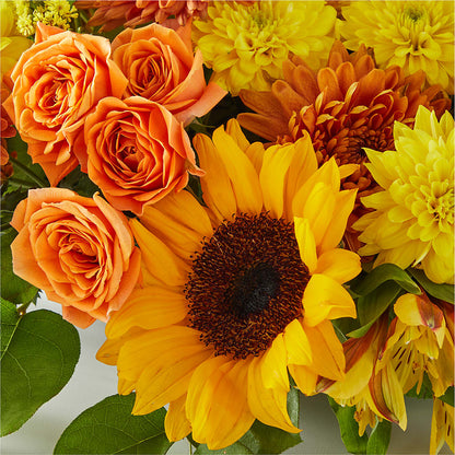 Autumn Harmony Centerpiece –  Heartfield Florist, Huntsville TX