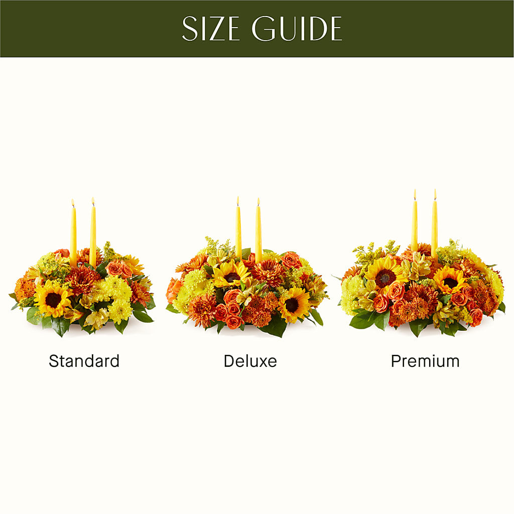 Autumn Harmony Centerpiece –  Heartfield Florist, Huntsville TX