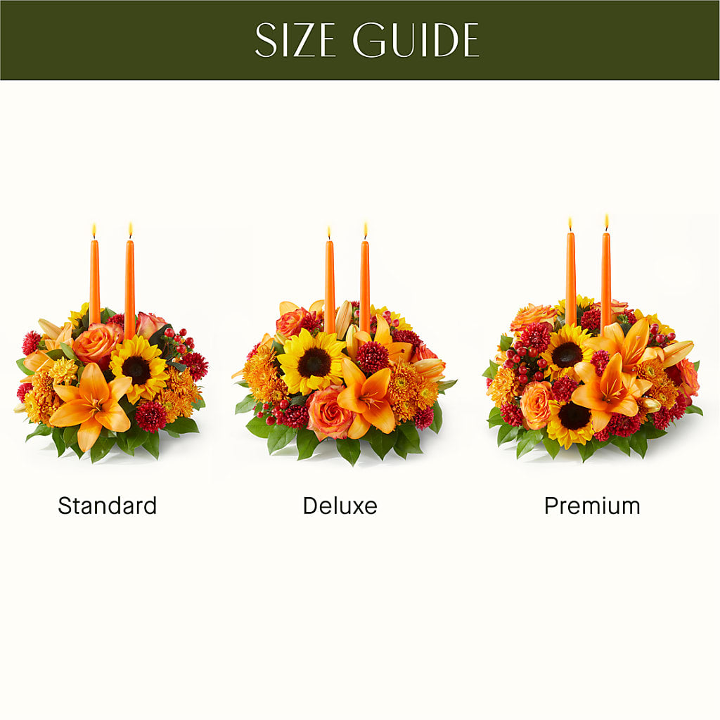 Grateful Centerpiece –  Heartfield Florist, Huntsville TX