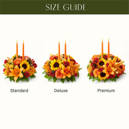 Grateful Centerpiece –  Heartfield Florist, Huntsville TX
