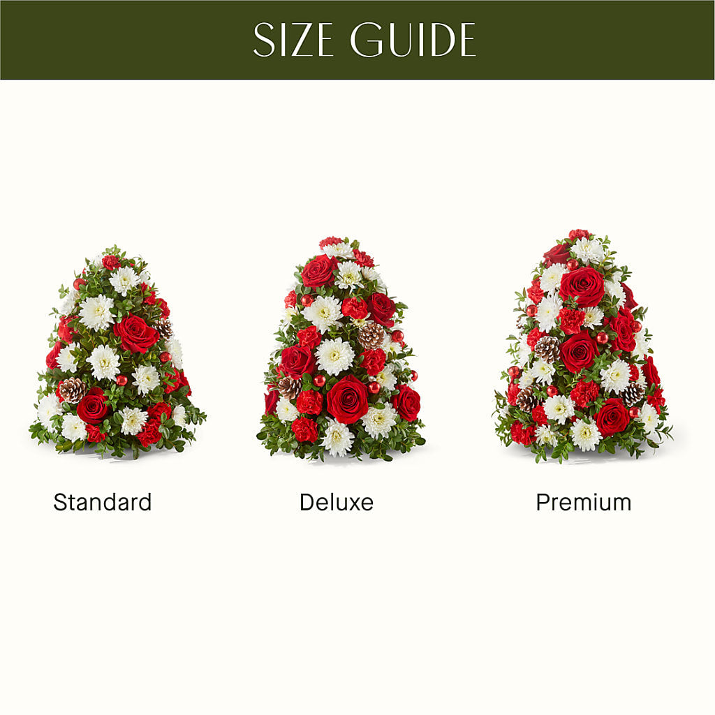 Let It Snow Tree –  Heartfield Florist, Huntsville TX