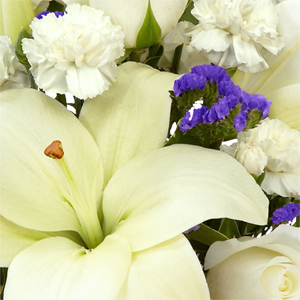 Sapphire Rush Bouquet –  Heartfield Florist, Huntsville TX