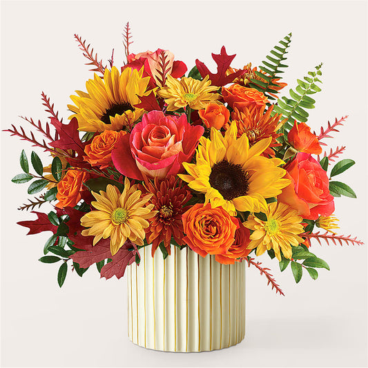 Fall Campfire Bouquet –  Heartfield Florist, Huntsville TX
