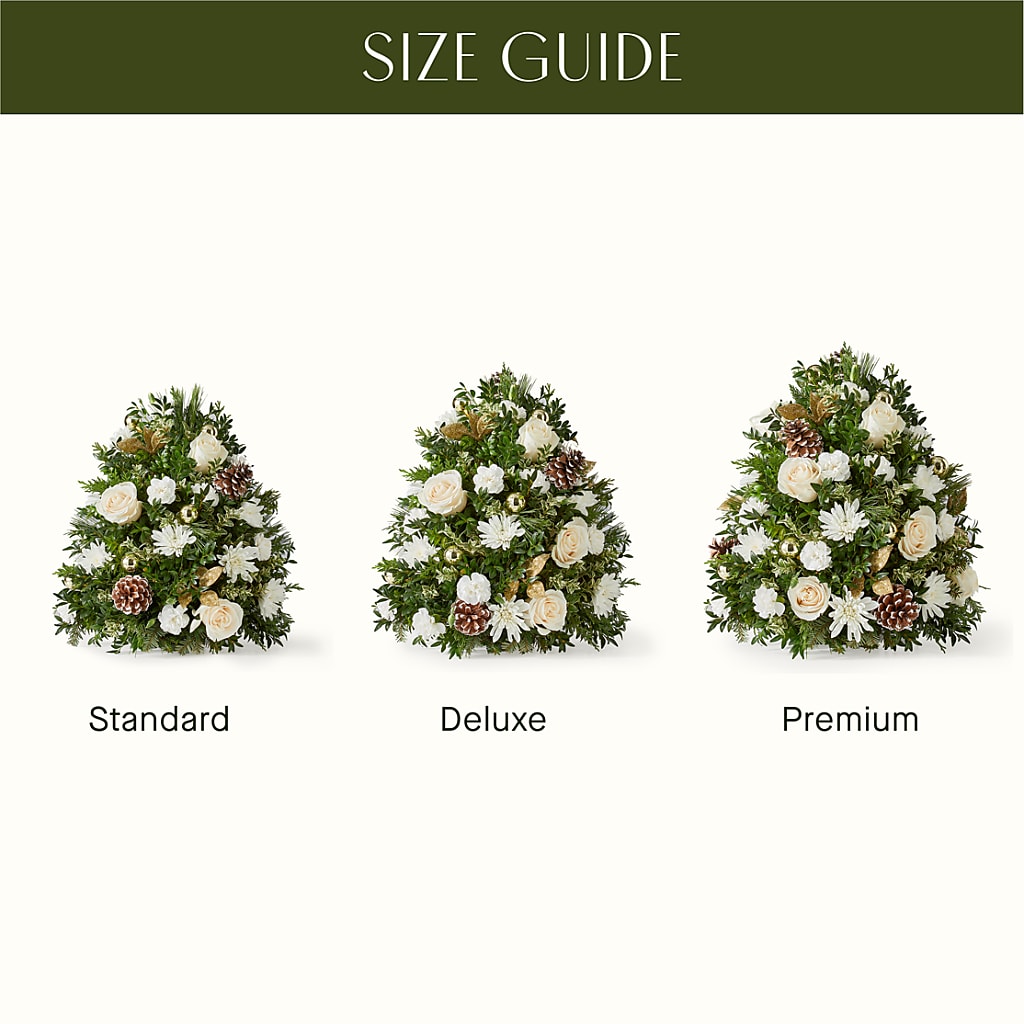 Snowed In Tree –  Heartfield Florist, Huntsville TX