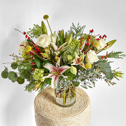 Berry & Bright Bouquet –  Heartfield Florist, Huntsville TX