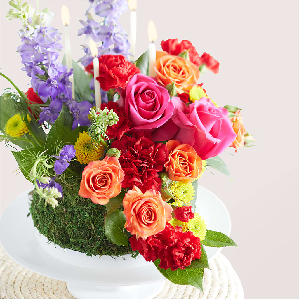 Best Year Yet Floral Cake –  Heartfield Florist, Huntsville TX