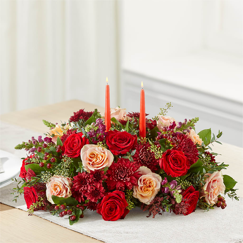 Most Thankful Centerpiece –  Heartfield Florist, Huntsville TX