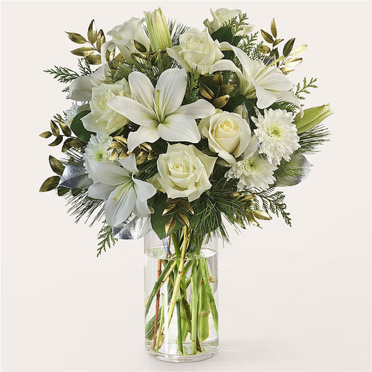 Wintry Mix Bouquet –  Heartfield Florist, Huntsville TX