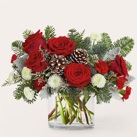 Yule Cheer Bouquet –  Heartfield Florist, Huntsville TX