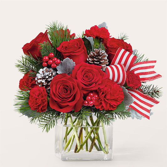 Baking Spirits Bright Bouquet –  Heartfield Florist, Huntsville TX