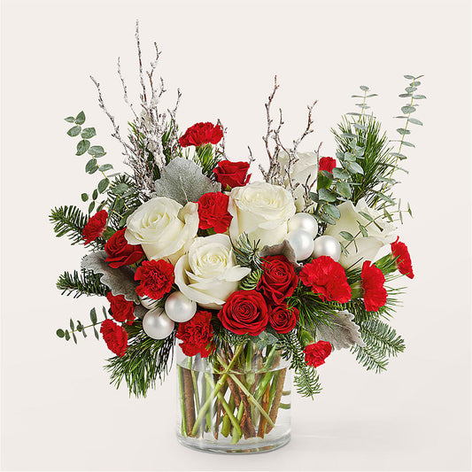Trimming the Tree Bouquet –  Heartfield Florist, Huntsville TX