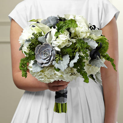 Sweet Innocence Bouquet –  Heartfield Florist, Huntsville TX