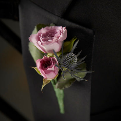 Veronica Boutonniere –  Heartfield Florist, Huntsville TX