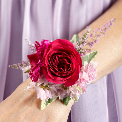Rose Charm Corsage –  Heartfield Florist, Huntsville TX