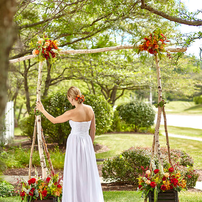 Arbor of Love Archway –  Heartfield Florist, Huntsville TX