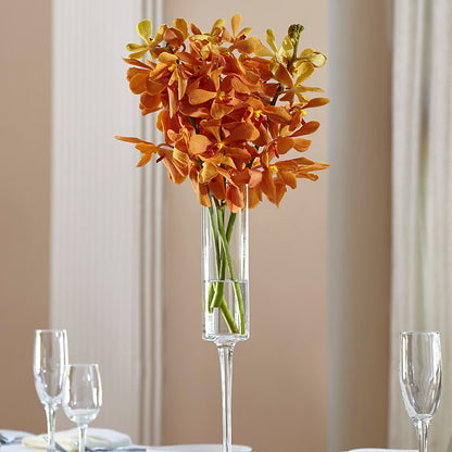 Orange Mokara Bouquet –  Heartfield Florist, Huntsville TX